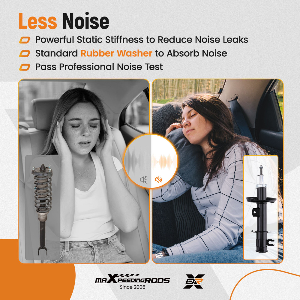 2x Amortisseurs Avant compatible pour Opel Adam M13 2012-2019 339714 339715 13434132