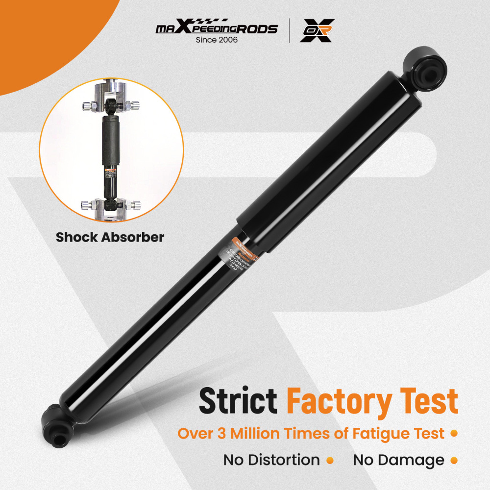 2x Rear Shocks LeftRight For 2002-2009 compatible for Chevy Trailblazer compatible for GMC Envoy SSR 37241