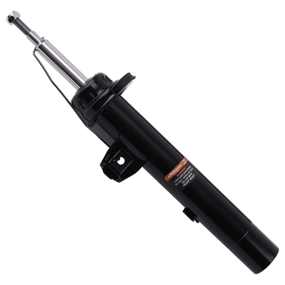 2x Amortisseurs Avant + Coupelles compatible pour BMW Serie 1 E81 E82 E87 E88 2003-2013