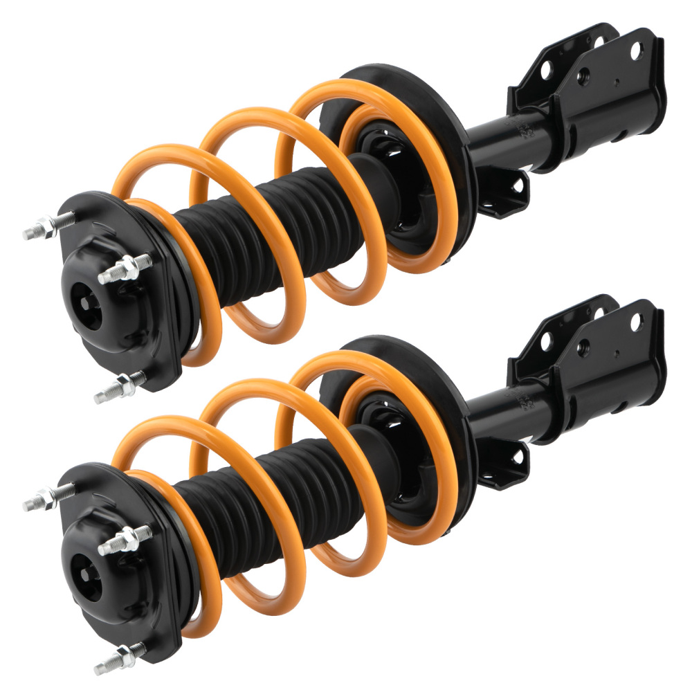 Front Loaded Complete Struts Shocks Spring Assembly compatible for Chevrolet Traverse lowering kit