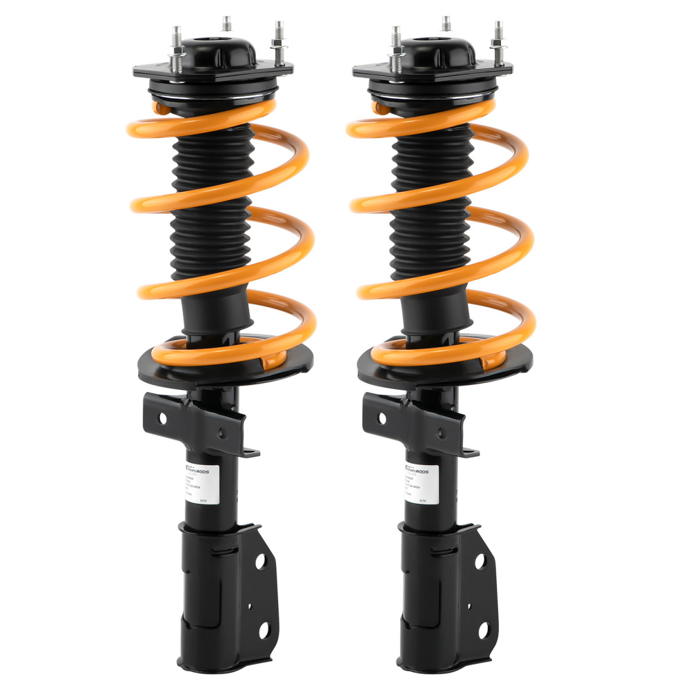 Front Loaded Complete Struts Shocks Spring Assembly compatible for Chevrolet Traverse lowering kit
