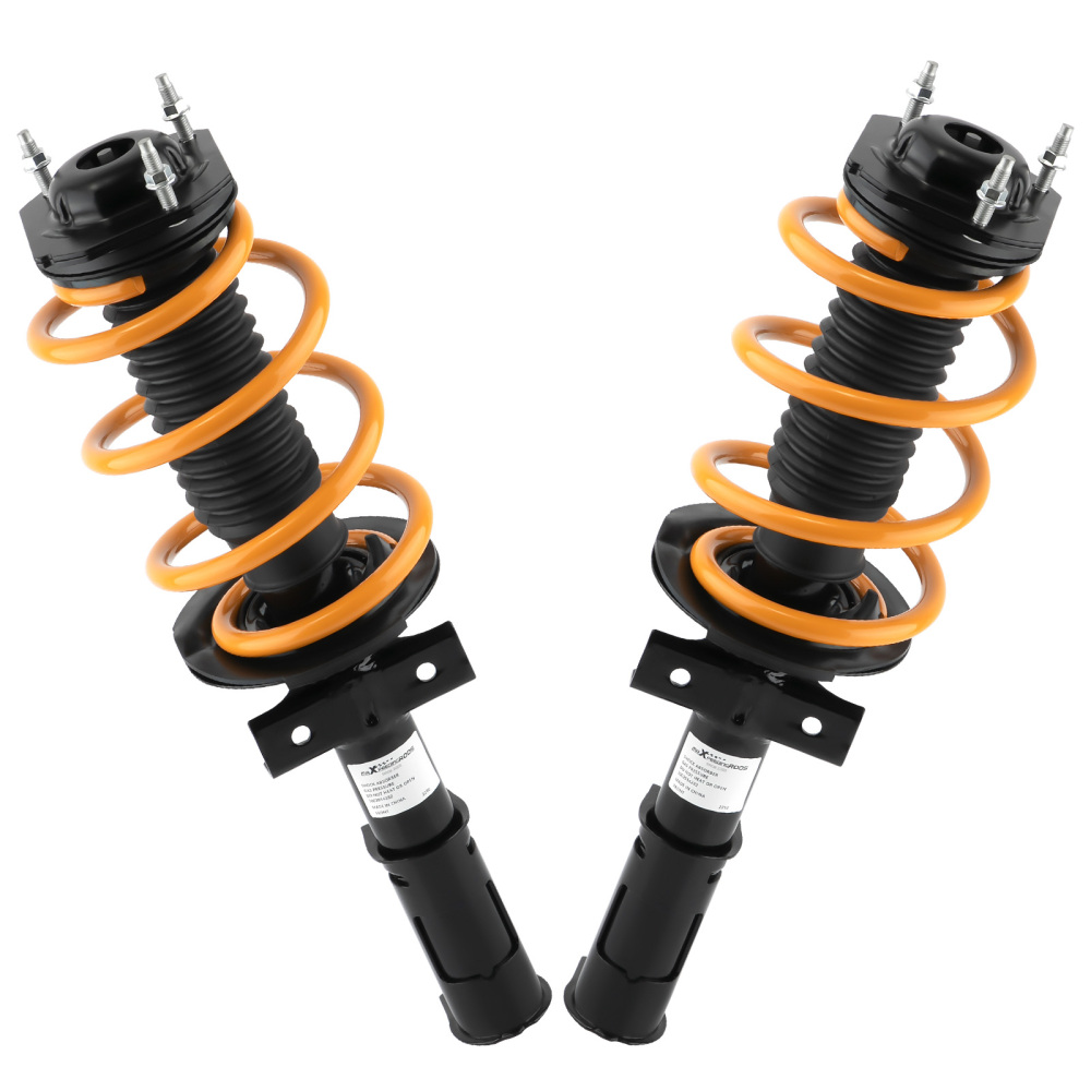 Front Loaded Complete Struts Shocks Spring Assembly compatible for Chevrolet Traverse lowering kit