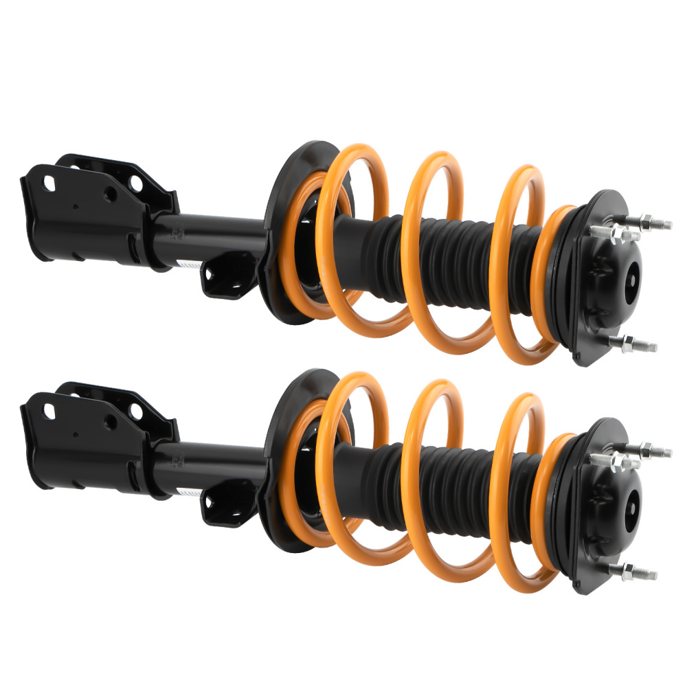 Front Loaded Complete Struts Shocks Spring Assembly compatible for Chevrolet Traverse lowering kit