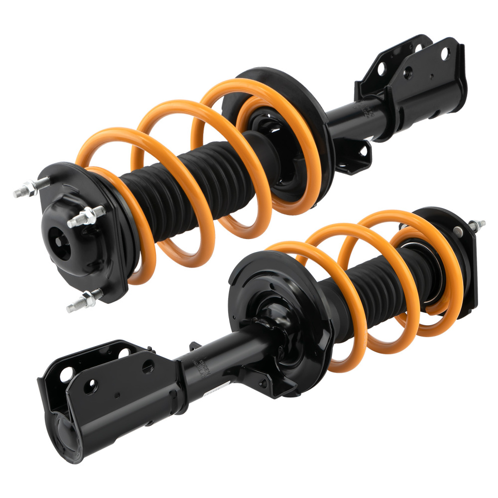 Front Loaded Complete Struts Shocks Spring Assembly compatible for Chevrolet Traverse lowering kit