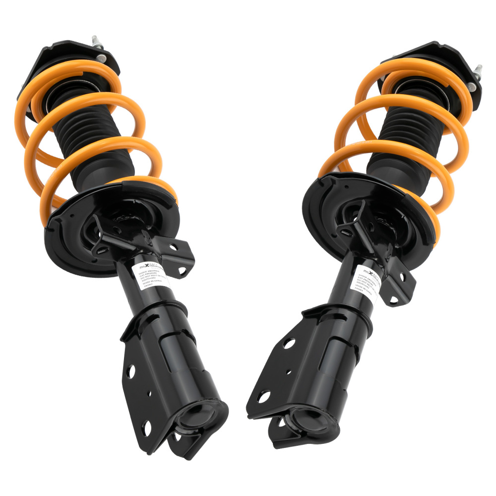 Front Loaded Complete Struts Shocks Spring Assembly compatible for Chevrolet Traverse lowering kit