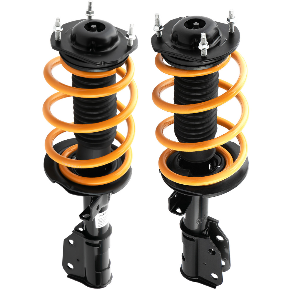 Front Loaded Complete Struts Shocks Spring Assembly compatible for Chevrolet Traverse lowering kit