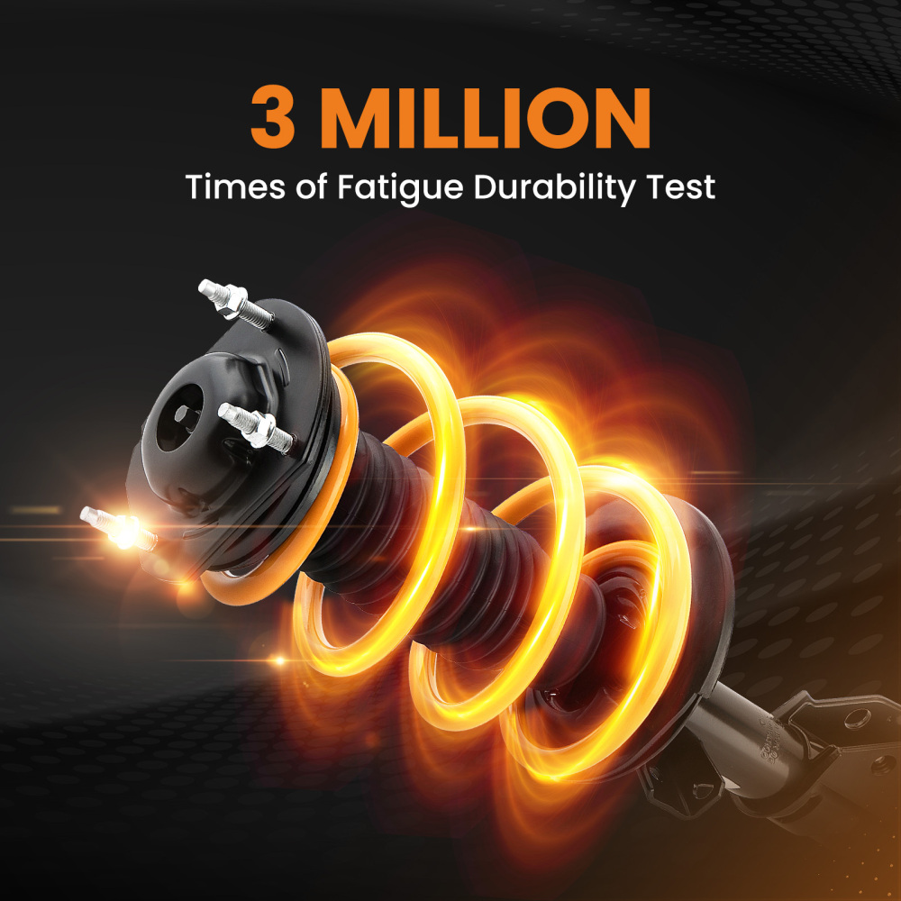 Front Loaded Complete Struts Shocks Spring Assembly compatible for Chevrolet Traverse lowering kit