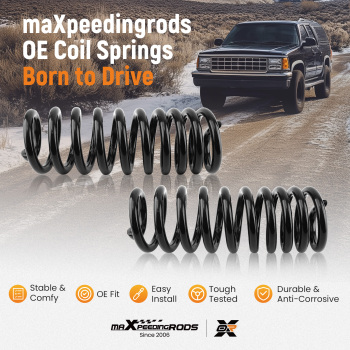 maXpeedingrods CC820 Coil Spring for Ford F-150 F-250 1980-1996
