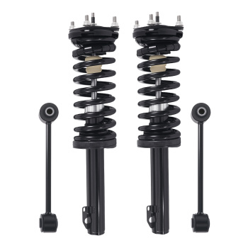 Front Strut Spring Sway Bar End Link Assembly compatible for JEEP GRAND CHEROKEE 2005-2010