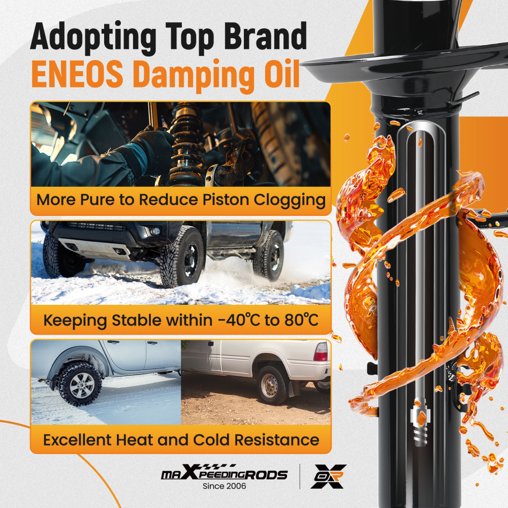 Kit Ammortizzatori Supporto Cuscinetto Anteriori compatibile per BMW X3 E83 03-10 335833