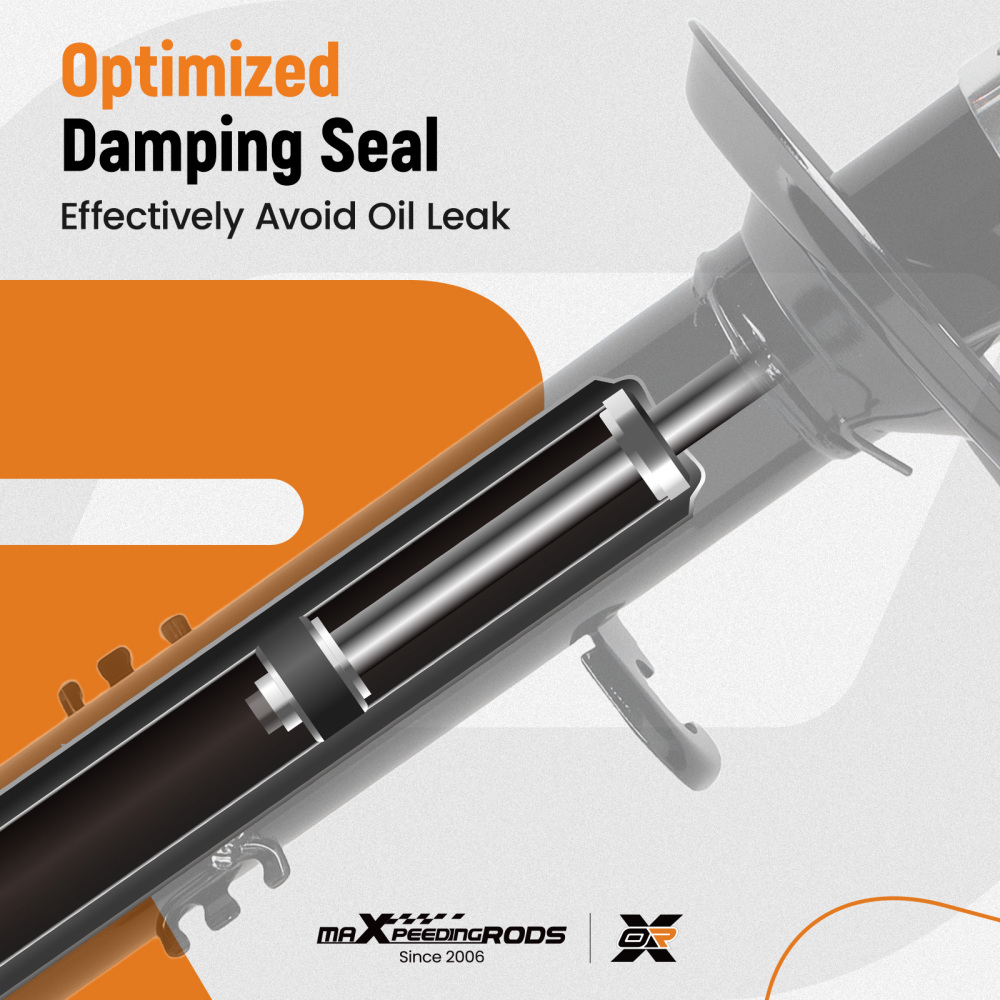 Kit Ammortizzatori Supporto Cuscinetto Anteriori compatibile per BMW X3 E83 03-10 335833