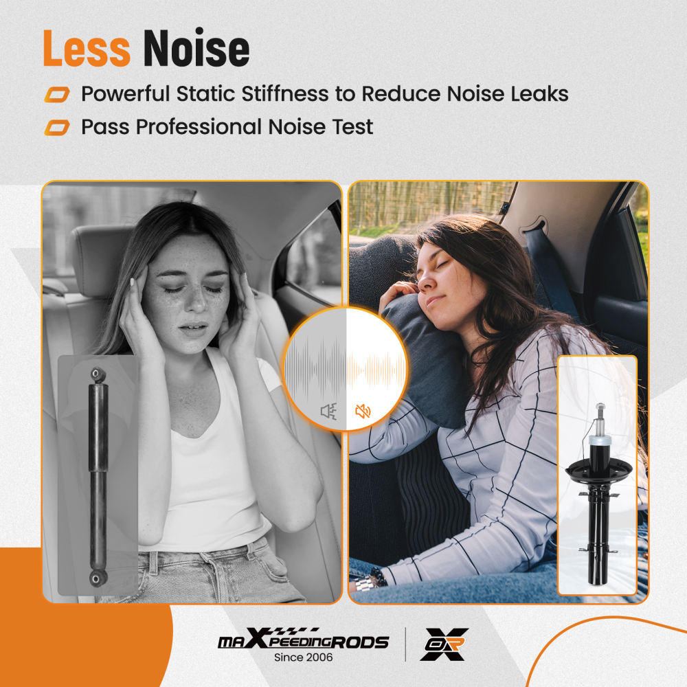 2x AMORTIGUADOR + COJINETE delantero compatible para Seat LEON OCTAVIA compatible para VW GOLF 4 NEW BEETLE