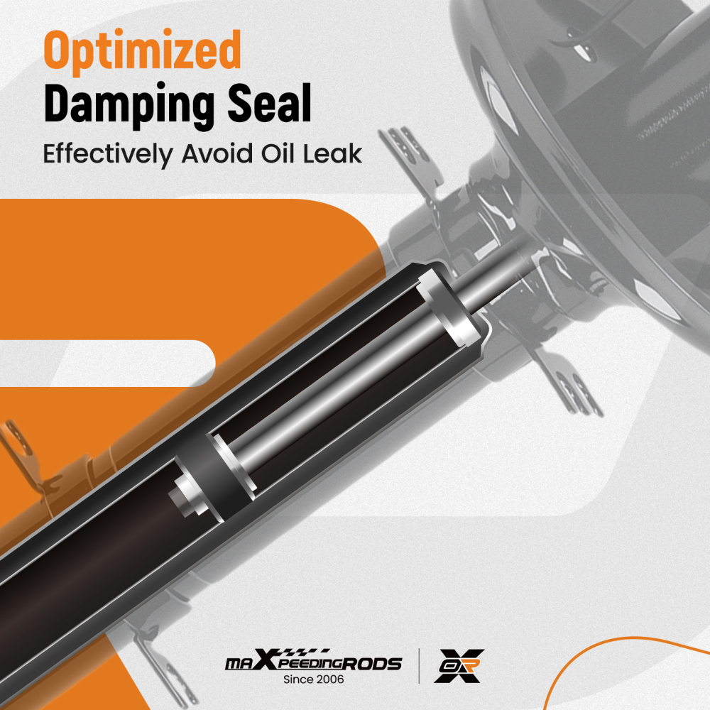 2x AMORTIGUADOR + COJINETE delantero compatible para Seat LEON OCTAVIA compatible para VW GOLF 4 NEW BEETLE