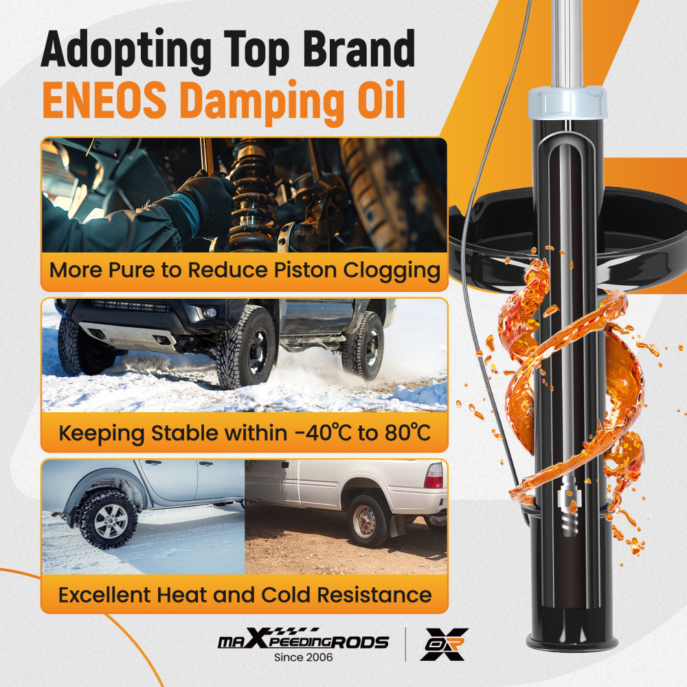 2x Ammortizzatori+Cuscinetto+Kit Protezione Anteriore compatibile per Renault Clio 2 Twingo