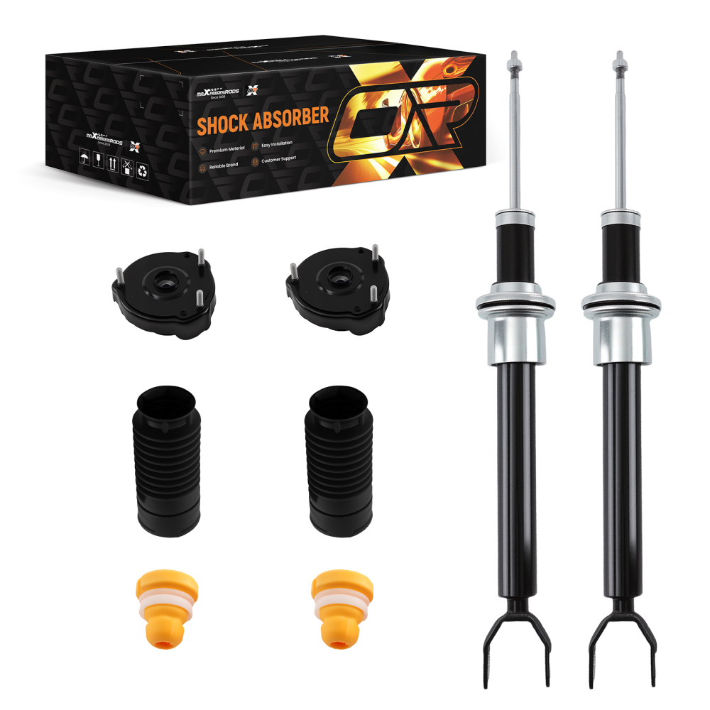 2x Amortisseurs + Paliers + Kit De Service Avant compatible pour Mercedes Classe E W/S 211