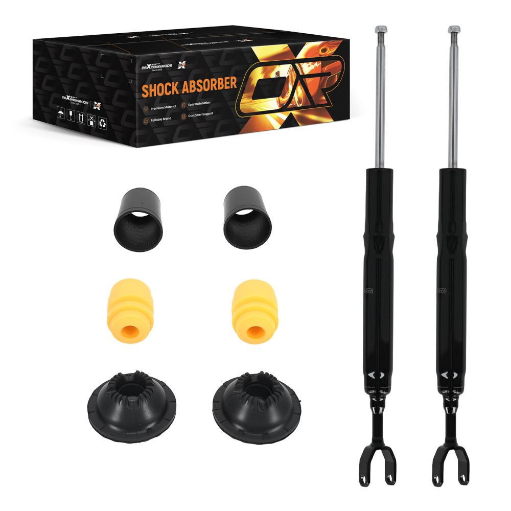 2 ammortizzatori+ kit assistenza anteriori compatibile per AUDI A6 4F2 4F5 2004-2011