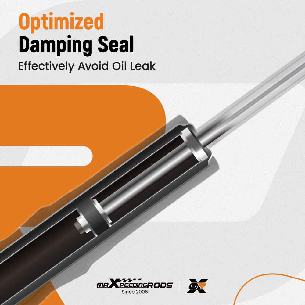 2 ammortizzatori+ kit assistenza anteriori compatibile per AUDI A6 4F2 4F5 2004-2011