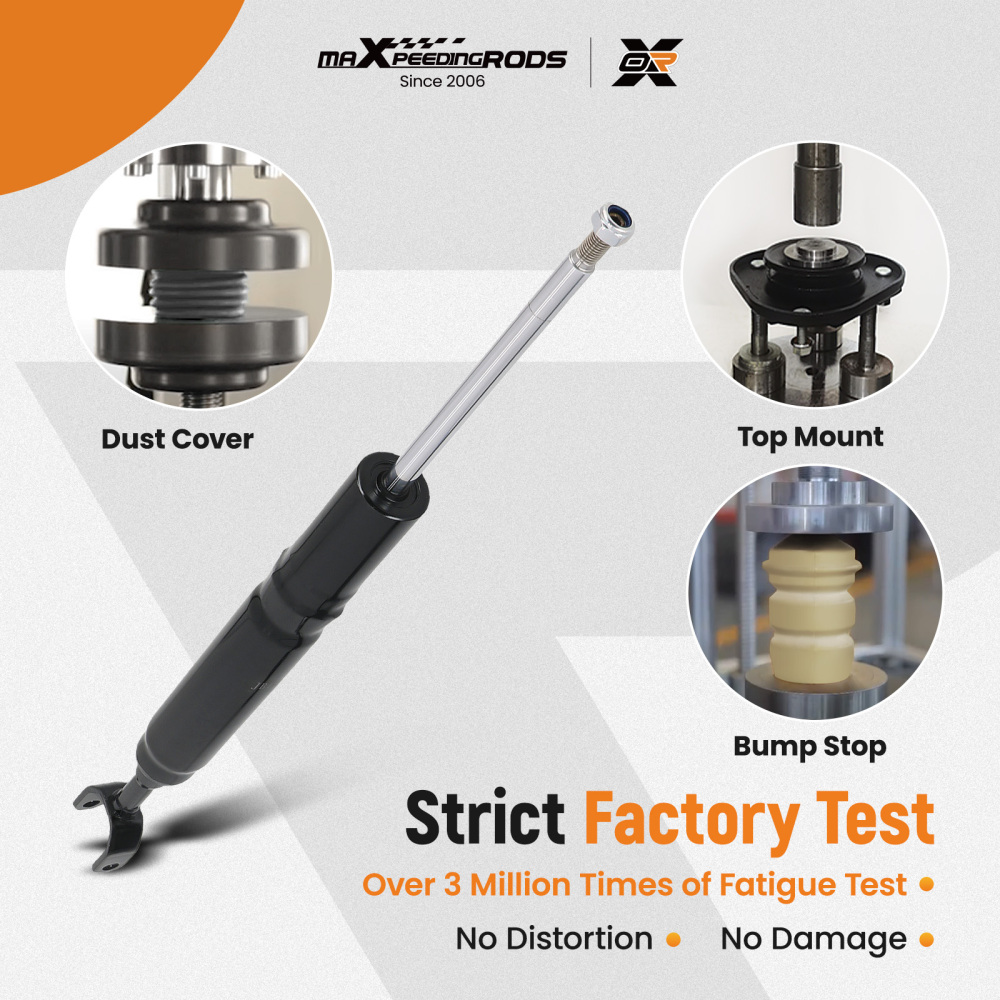 2 ammortizzatori+ kit assistenza anteriori compatibile per AUDI A6 4F2 4F5 2004-2011