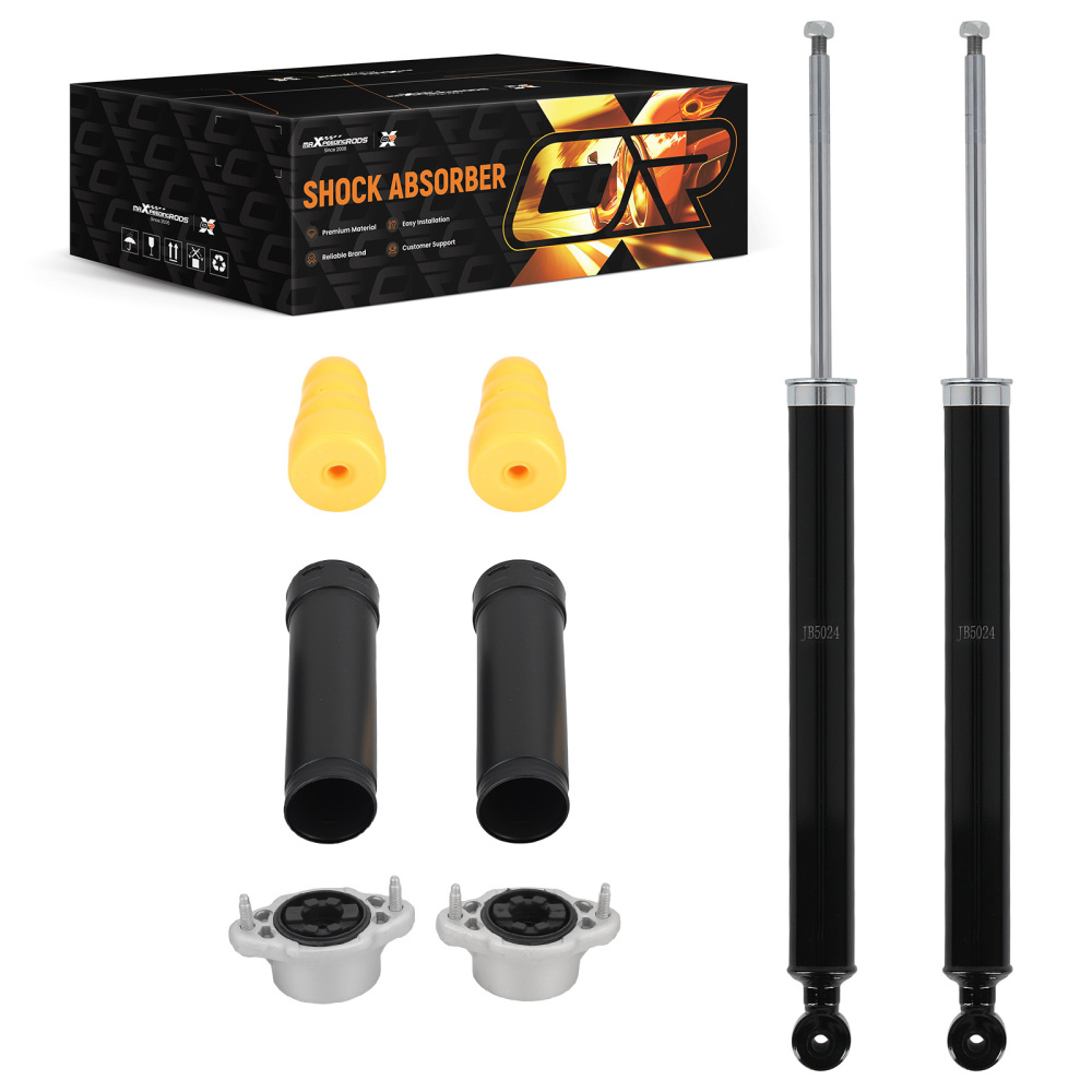 2xAmortisseur + Palier Essieu Arrière compatible pour Mercedes Classe C W204 S204 317266