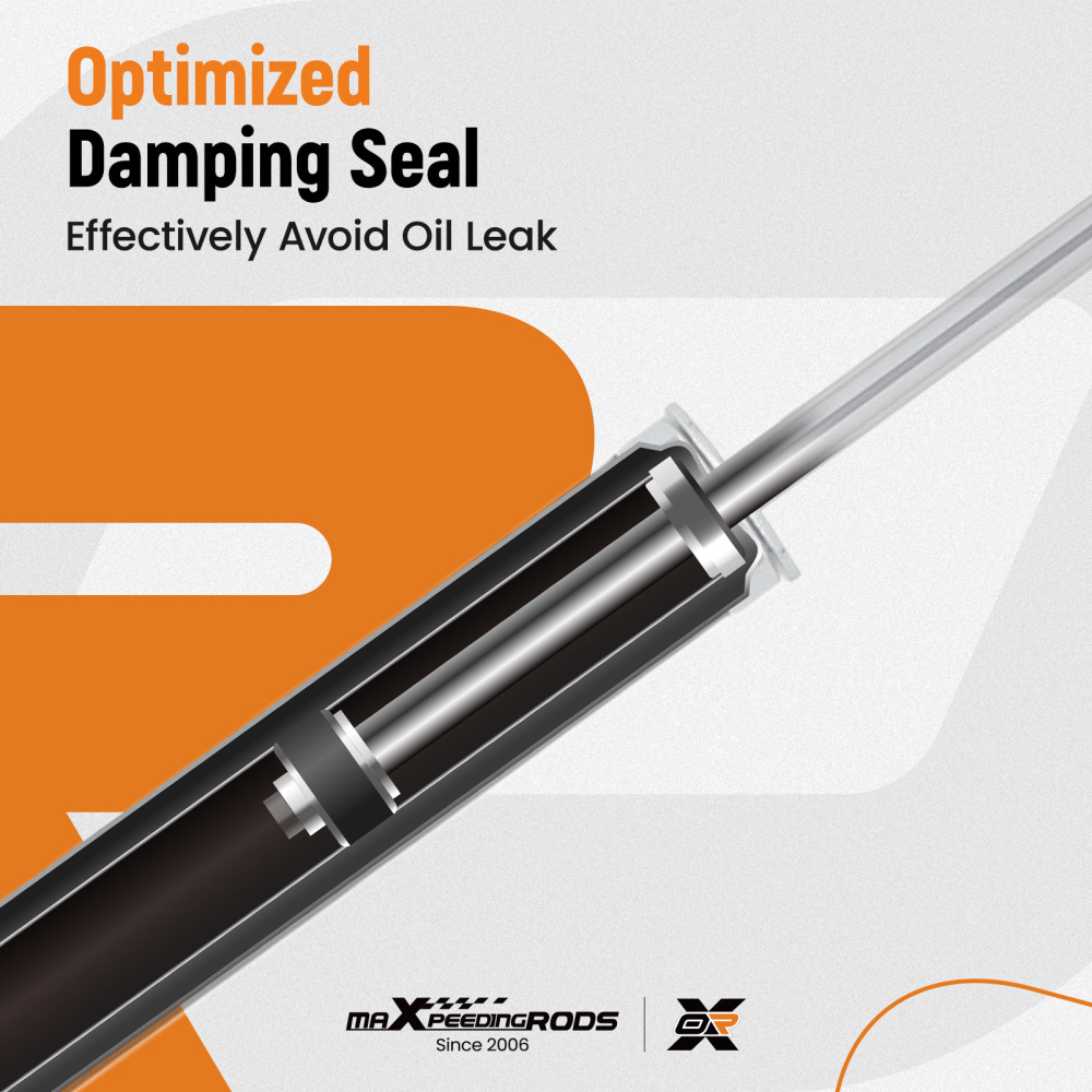 2xAmortisseur + Palier Essieu Arrière compatible pour Mercedes Classe C W204 S204 317266