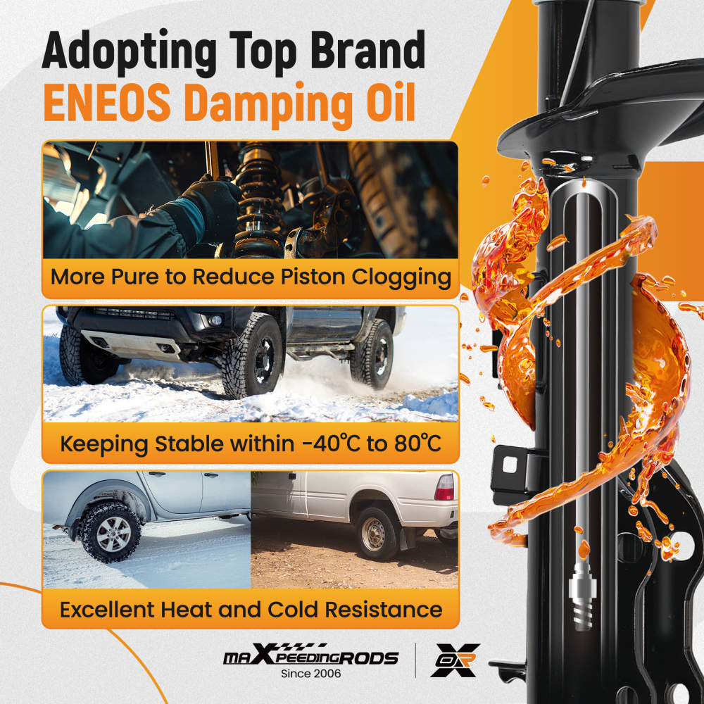 2 ammortizzatori Anteriori compatibile per Mercedes Benz Viano Vito 109 111 113 Mixto W639