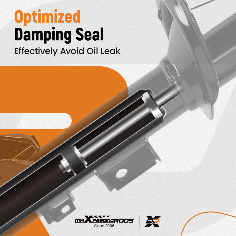 2 ammortizzatori Anteriori compatibile per Mercedes Benz Viano Vito 109 111 113 Mixto W639