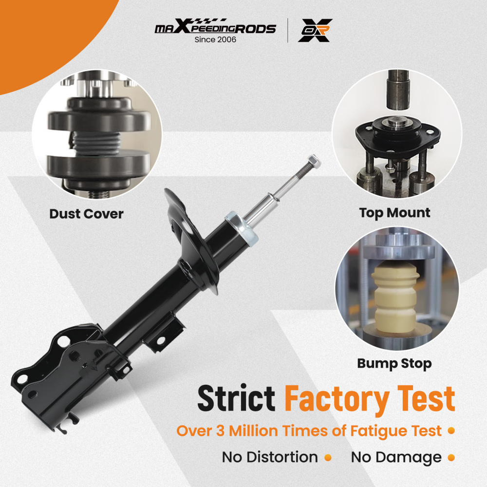 2 ammortizzatori Anteriori compatibile per Mercedes Benz Viano Vito 109 111 113 Mixto W639