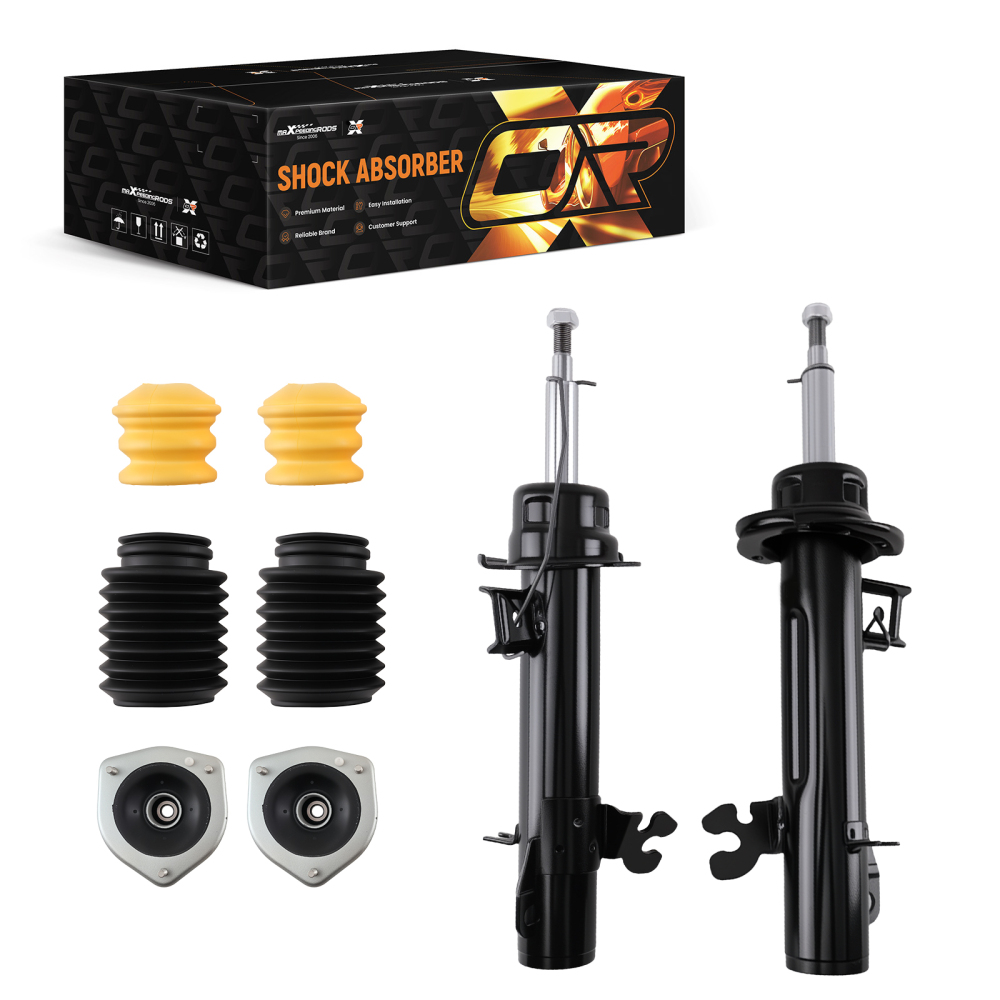 2x Amortisseurs Avant Gauche + Droit compatible pour Mini Cooper R56 R55 2006-2015