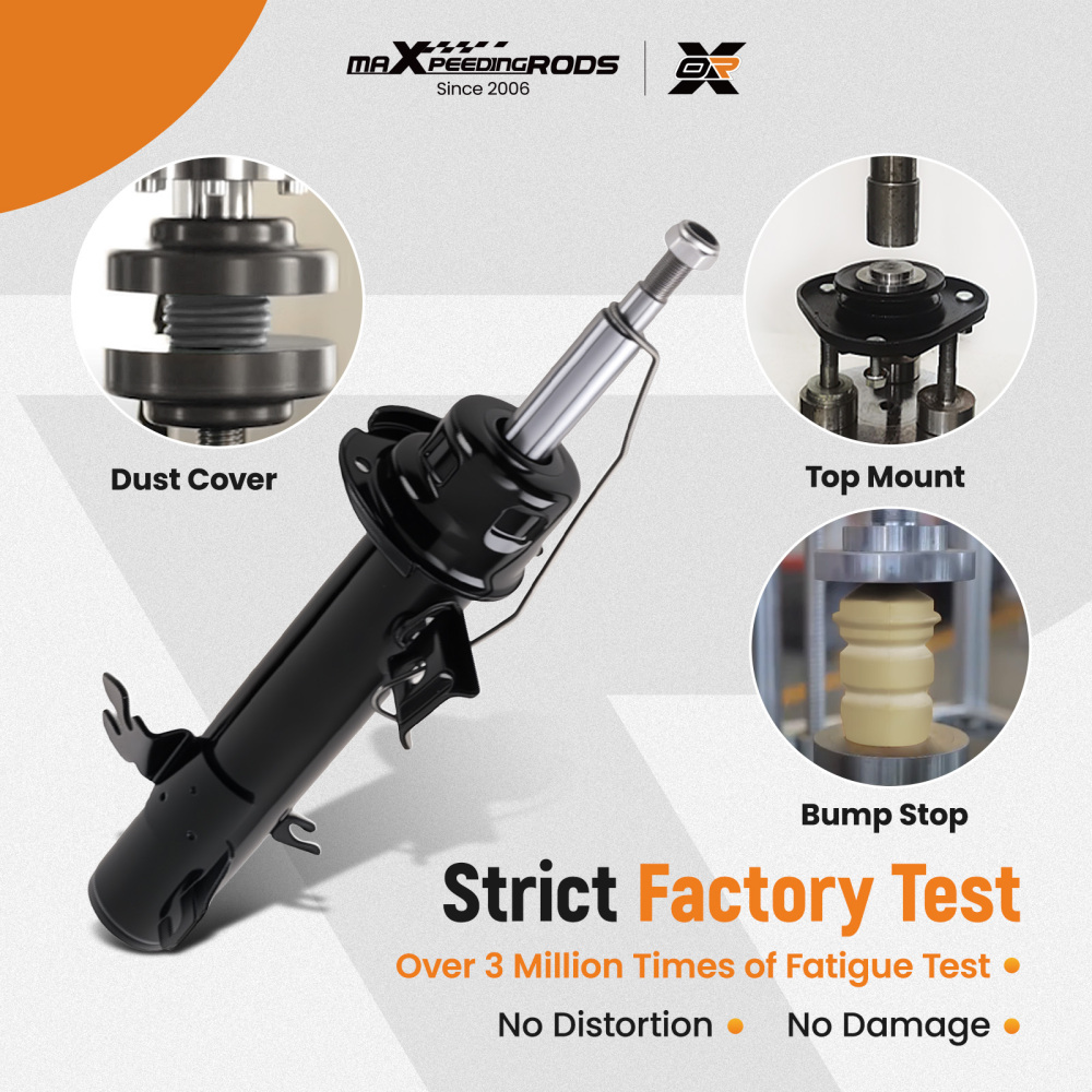 2x Amortisseurs Avant Gauche + Droit compatible pour Mini Cooper R56 R55 2006-2015