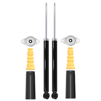 2x Ammortizzatori + Supporti a cupola compatibile per Ford Fusion 02-12 Posteriore 1330706