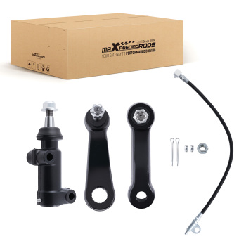 Front Steering 3 Grooves Pitman Idler Arm compatible for Chevy Silverado GMC Sierra 2500 HD