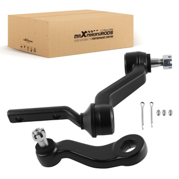 2pcs Front PitmanIdler Arms compatible for Chevrolet GMC C1500 C2500 C3500 K1500