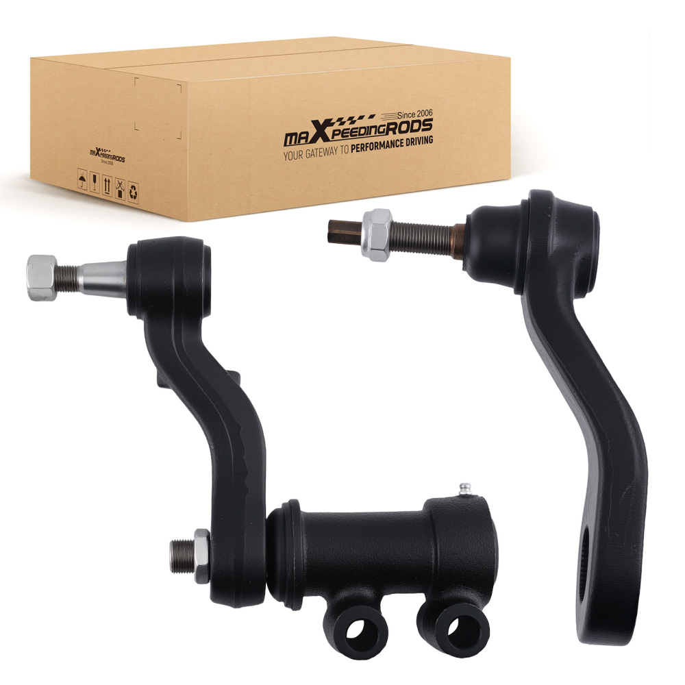 Steering Pitman ArmIdler Arm with Bracket Kit compatible for Chevy Silverado 2500 HD