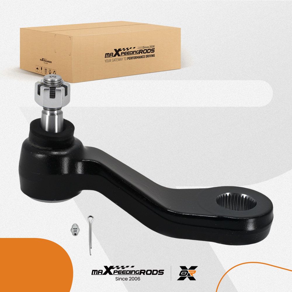 1x Front Pitman Arm for 2001-2010 compatible for Chevy Silverado Sierra 2500 HD 3500HD K6654