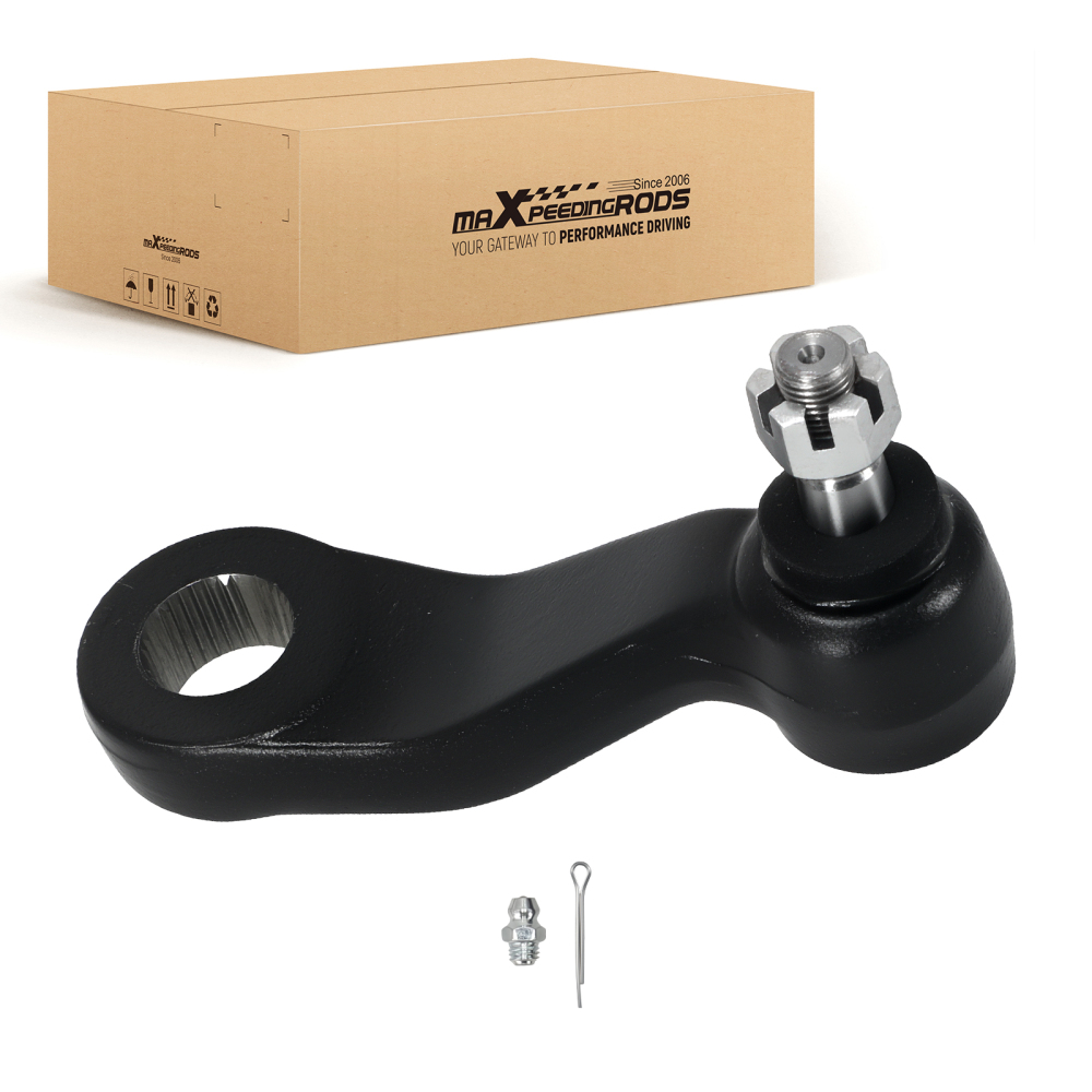 1x Front Pitman Arm for 2001-2010 compatible for Chevy Silverado Sierra 2500 HD 3500HD K6654