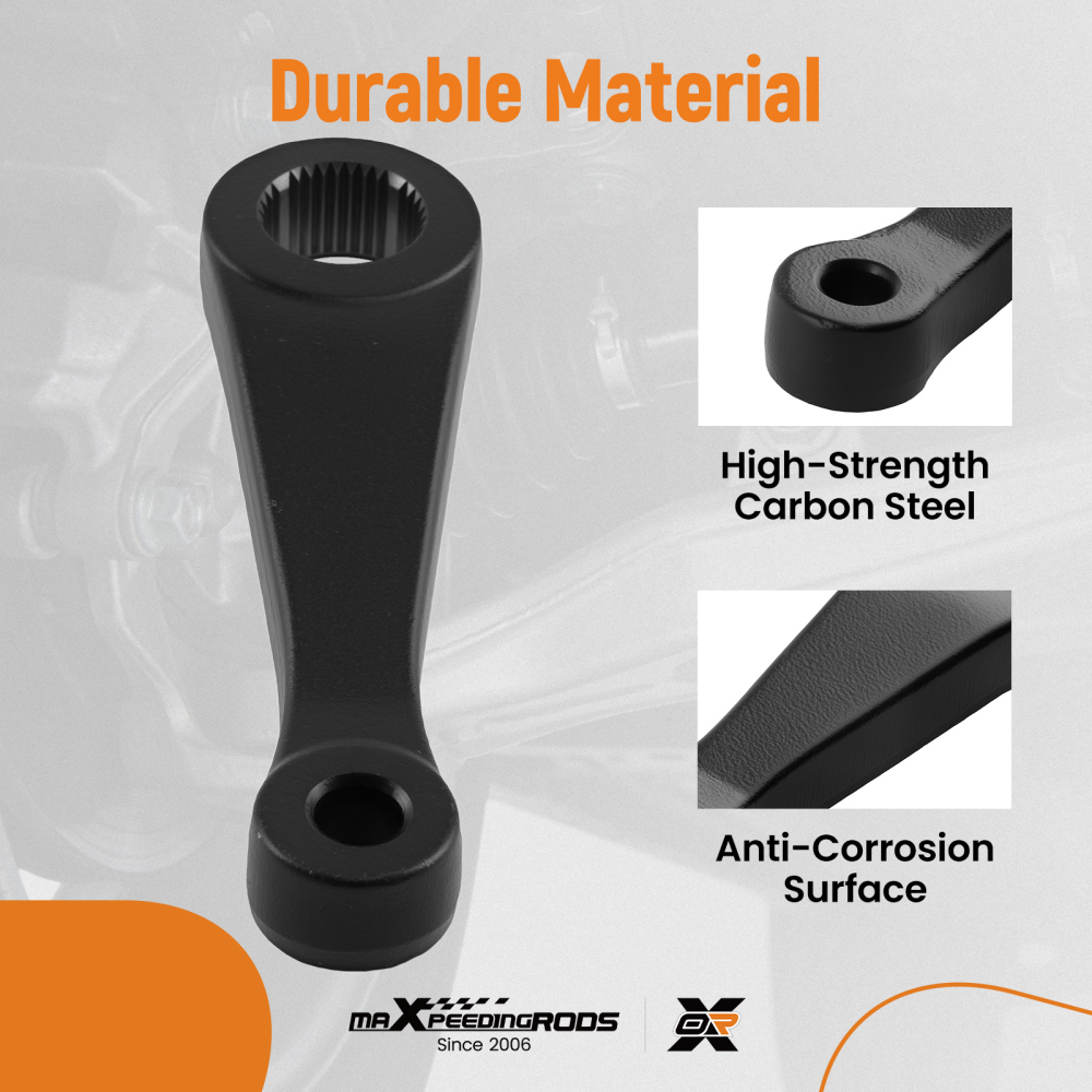 Front Pitman Arm compatible for Ford Bronco F150 1983-1996 K8755 620.65513 Steel