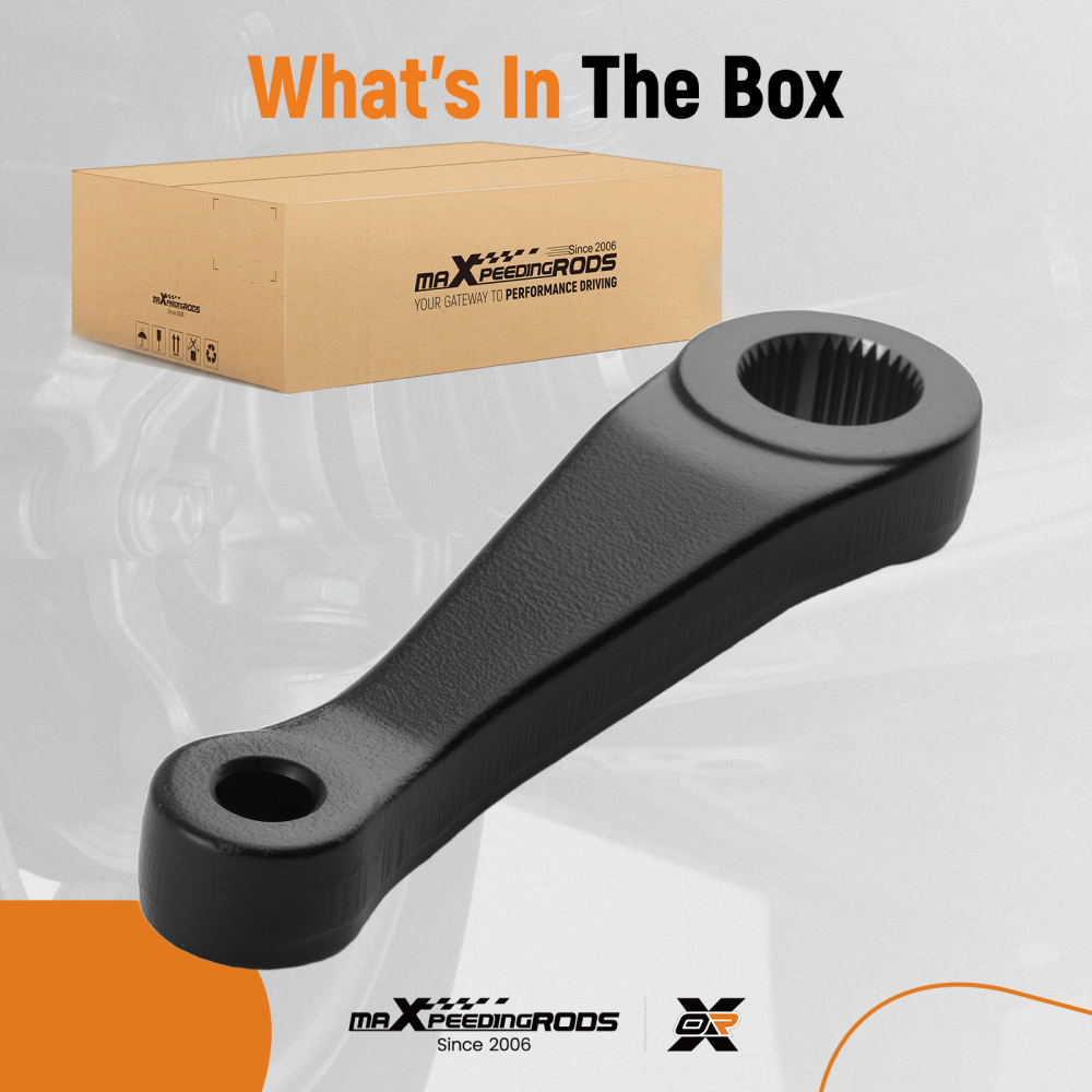 Front Pitman Arm compatible for Ford Bronco F150 1983-1996 K8755 620.65513 Steel