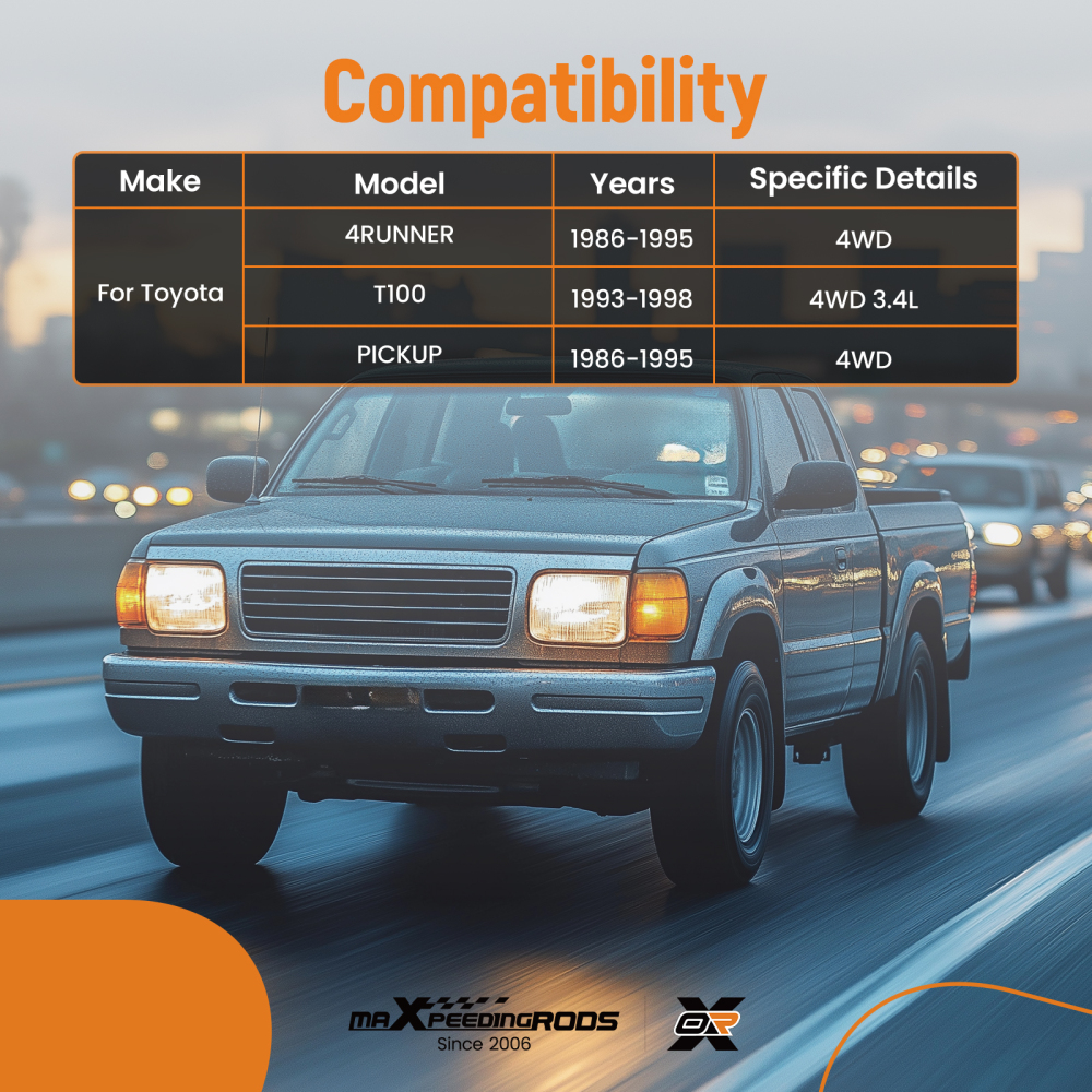 Driver Front Pitman Arm compatible for Toyota 4Runner/Pickup 4WD 4540135190 K80537