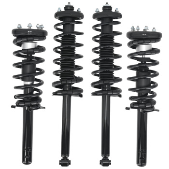 4x Front Rear Complete Shock Struts Assembly compatible for Honda Accord 98-02 LeftRight