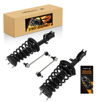 maXpeedingrods 4Pcs Rear Struts & Sway Bar Links for Toyota Camry 1997-2001