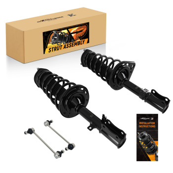 maXpeedingrods 4Pcs Rear Struts & Sway Bar Links for Toyota Camry 2007-2011