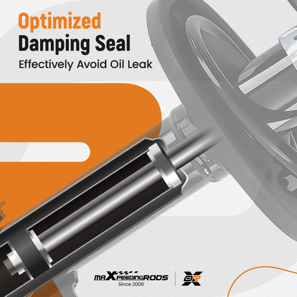 maXpeedingrods 4Pcs Rear Struts & Sway Bar Links for Toyota Camry 2007-2011