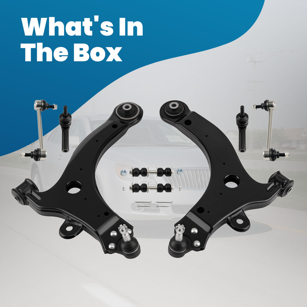 Front StrutsLower Control Arm w/ Ball Joint compatible for Chevrolet Impala compatible for Monte Carlo