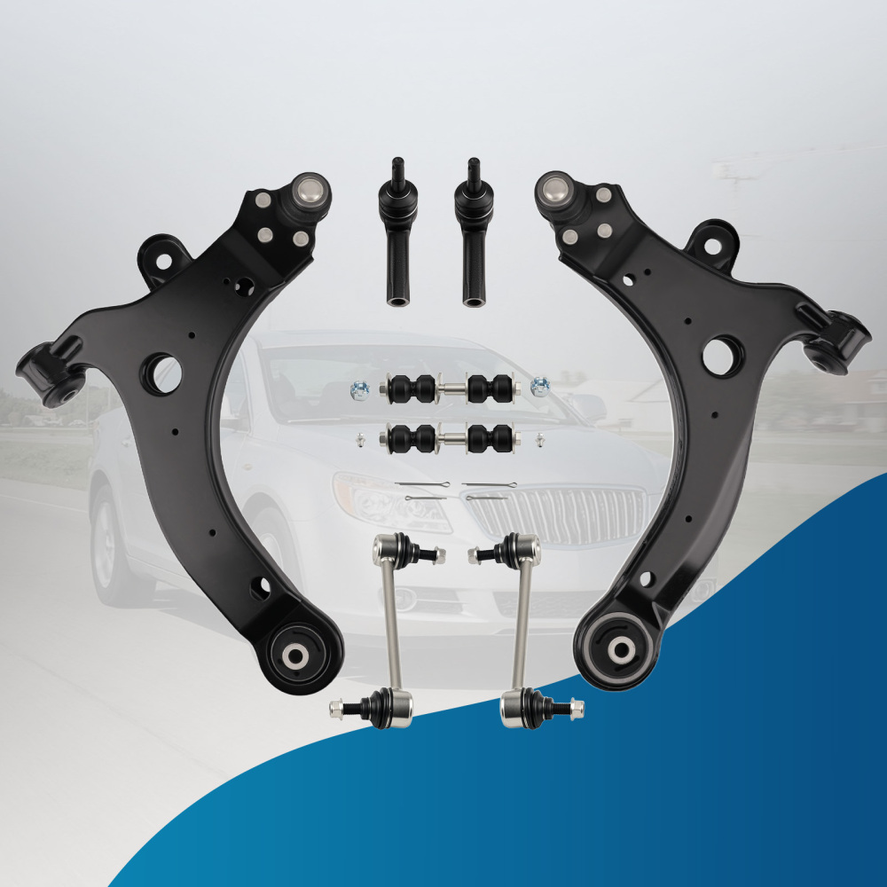 Front StrutsLower Control Arm w/ Ball Joint compatible for Chevrolet Impala compatible for Monte Carlo