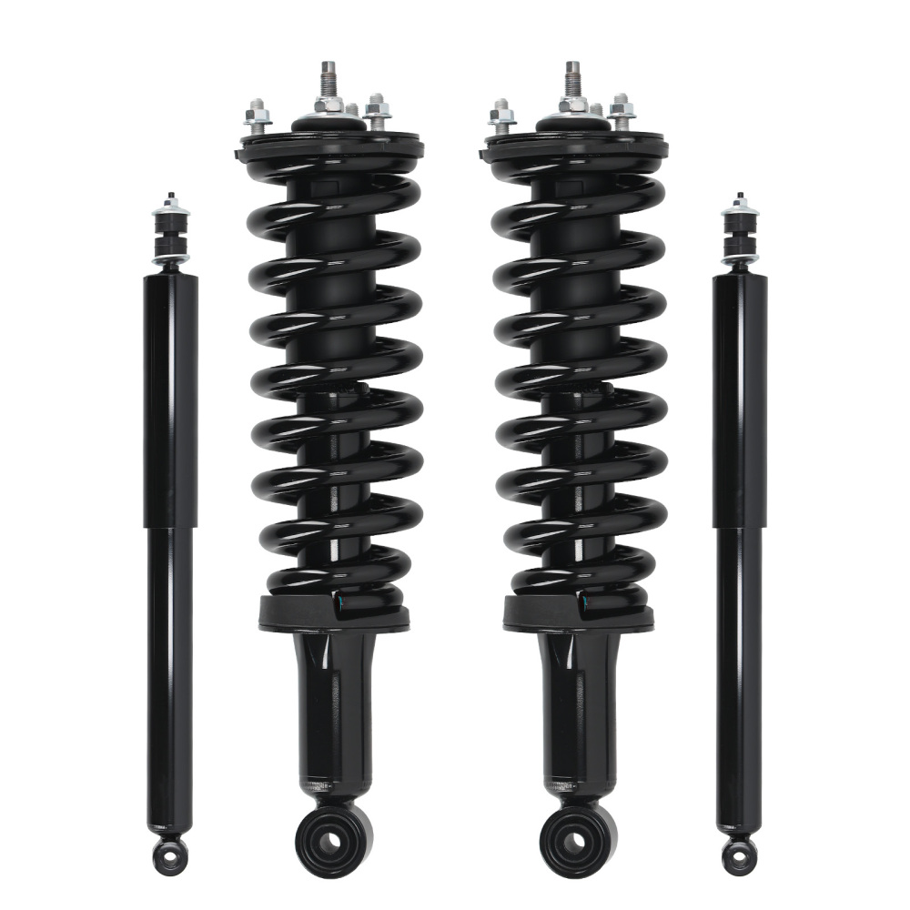 4PC Complete StrutsShock Absorbers For 2000-2006 compatible for Toyota Tundra 4WD Front+Rear