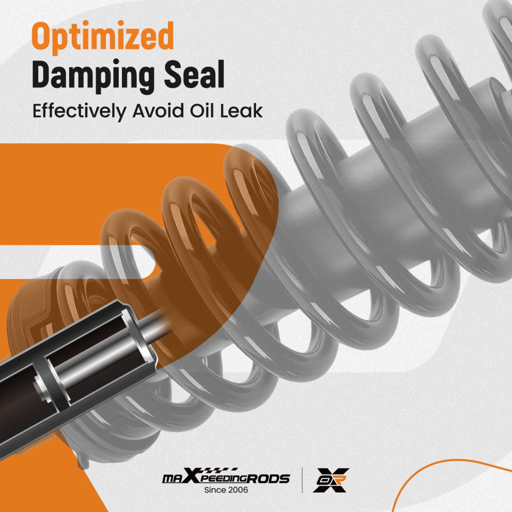 4pcs Front Rear Shocks Struts compatible for Chevrolet Trailblazer compatible for GMC Envoy 2002-2009