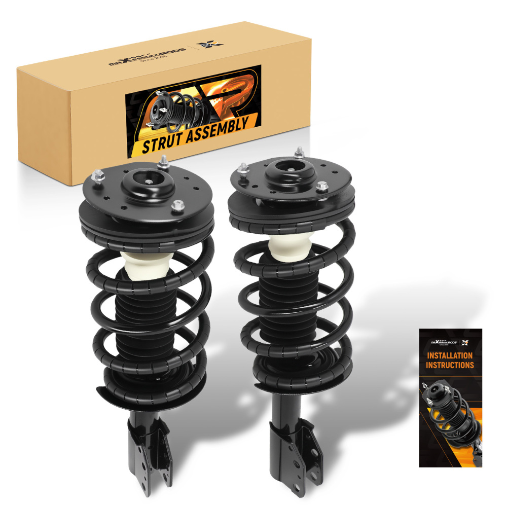 2Pcs Front Shocks Struts Kit compatible for Chevy Malibu Pontiac Grand AM Olds Alero 171672