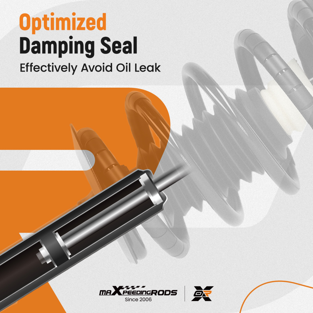 Front Rear Quick Struts w/Coil Springs for Classic compatible for Malibu Grand Am Alero Cutlass