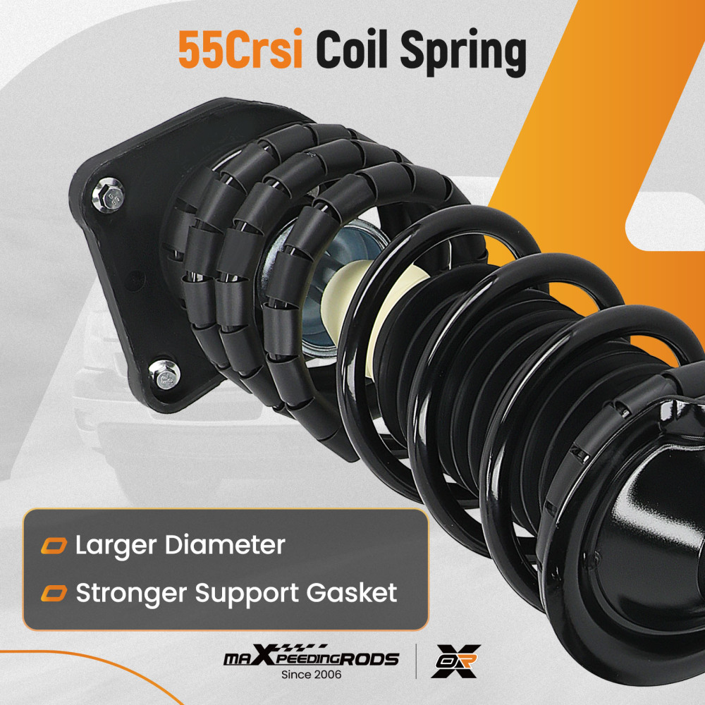 Rear Struts w/ Spring Assembly compatible for Chevrolet Classic 2004-2005 compatible for Malibu 1998-2003