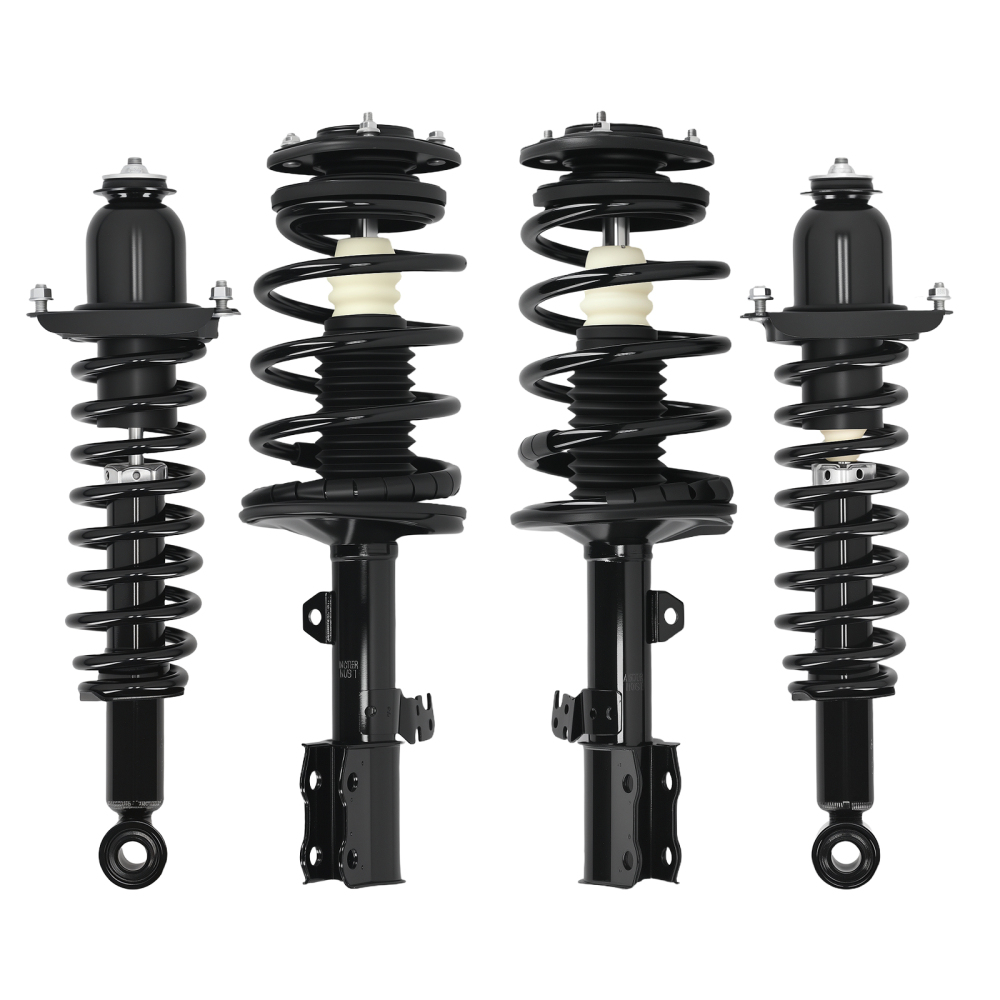 FrontRear Complete StrutsCoil Spring Assembly For 2003-2008 compatible for Toyota Corolla